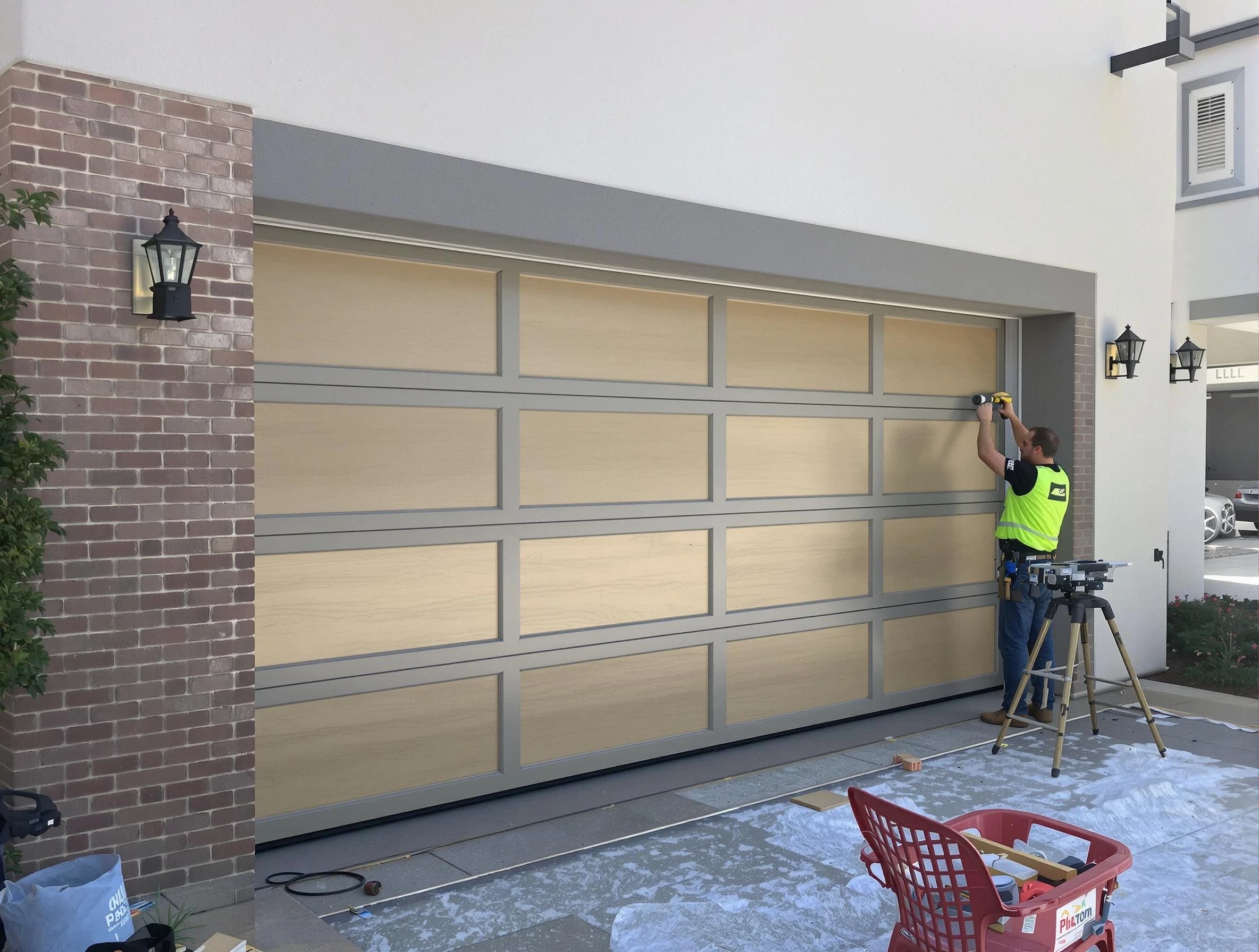 Garage door replacement service by Corrales Garage Door Repair in Corrales