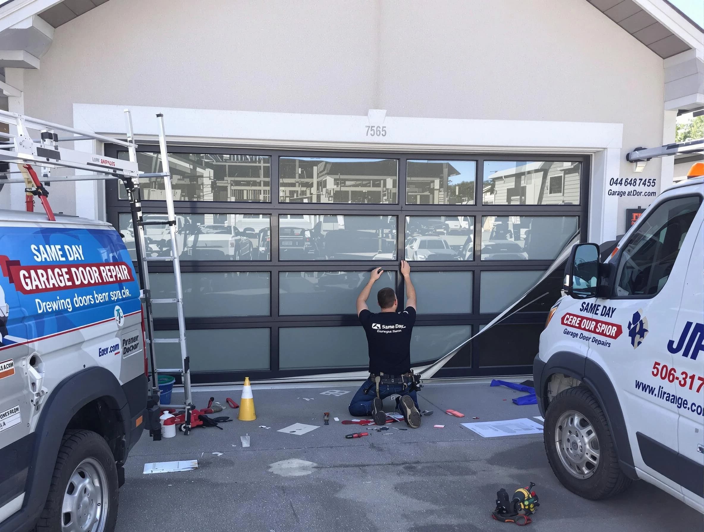 Corrales Garage Door Repair providing same-day garage door repair in Corrales