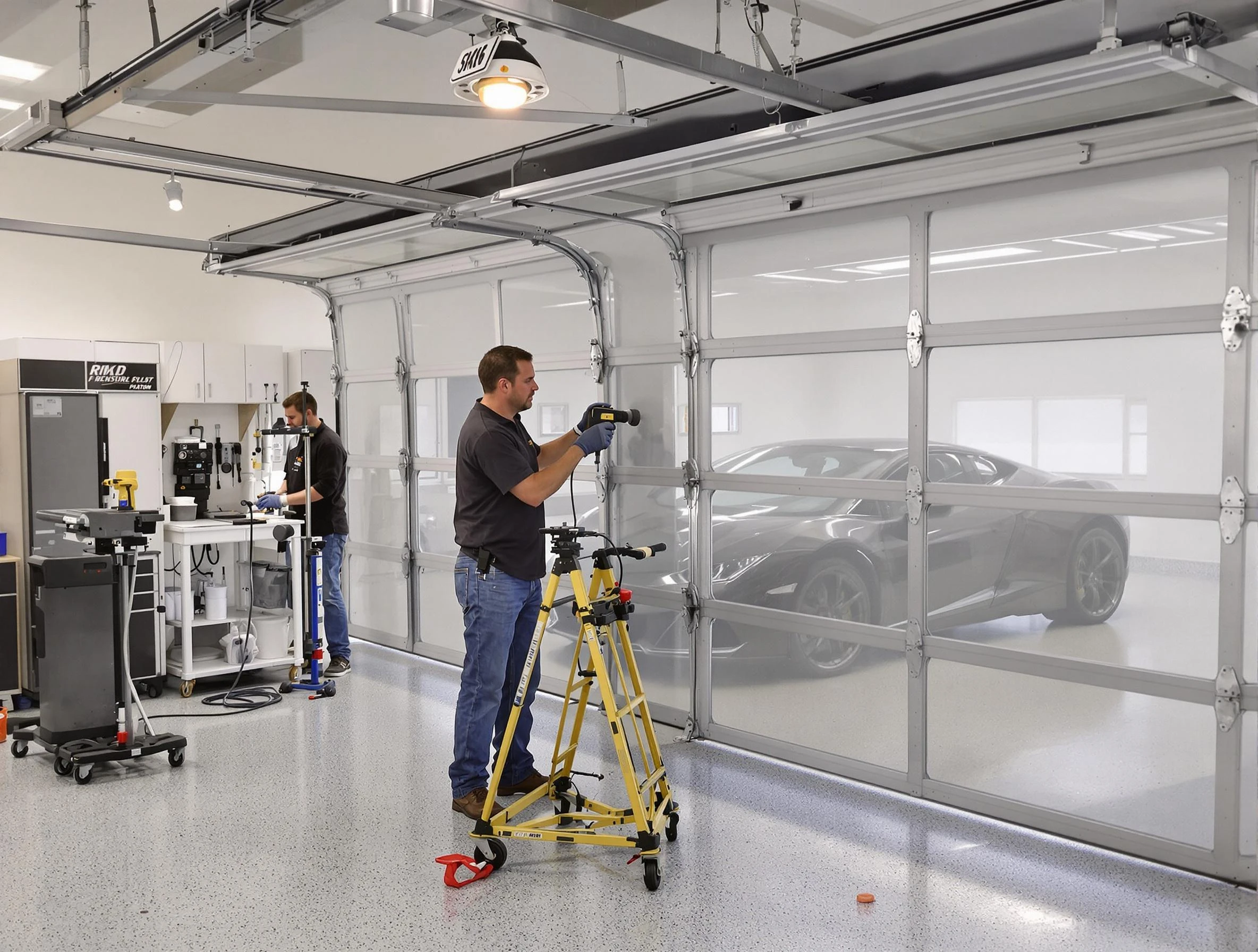 Garage Door Dents Repair in Corrales