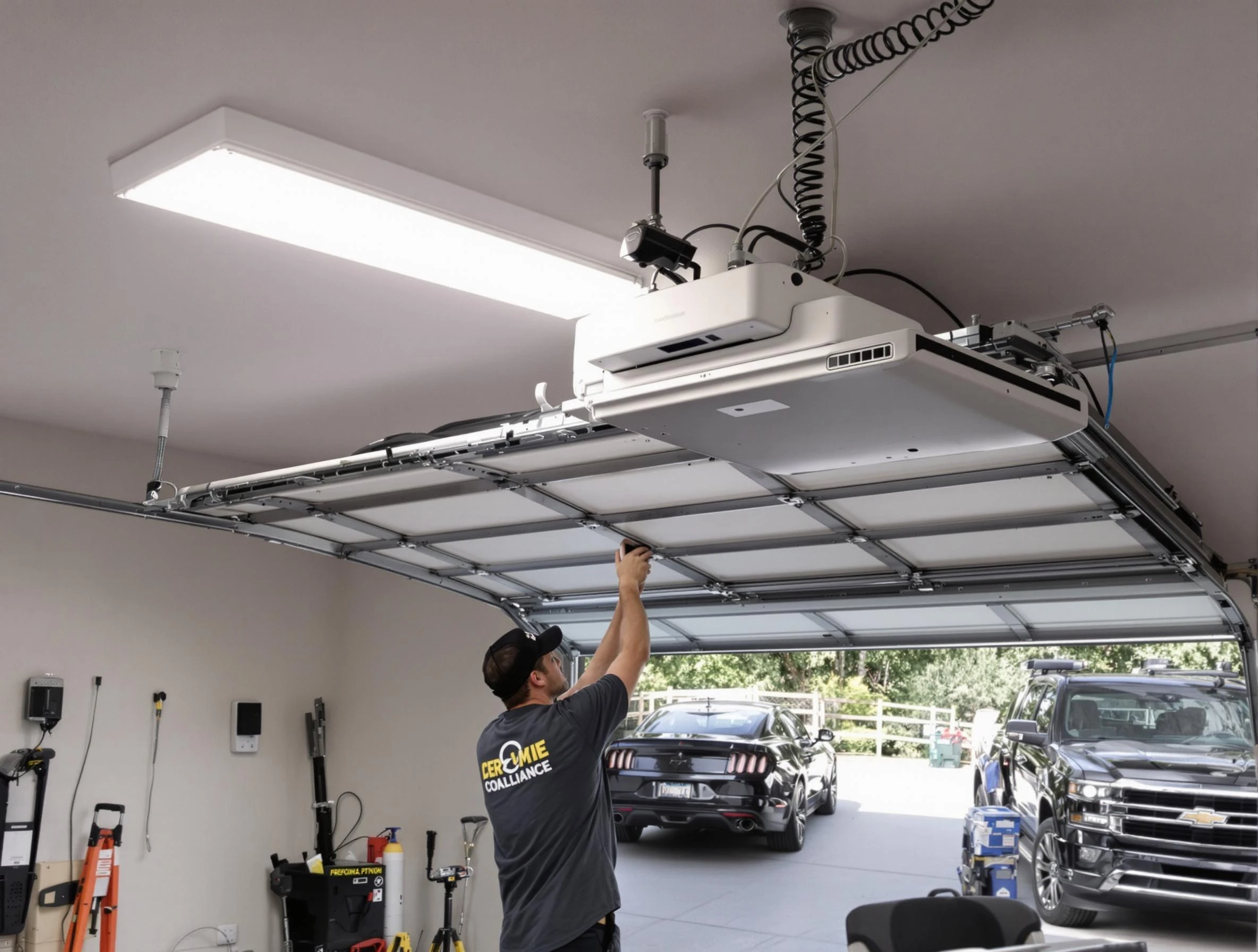 Garage Door Opener Installation in Corrales