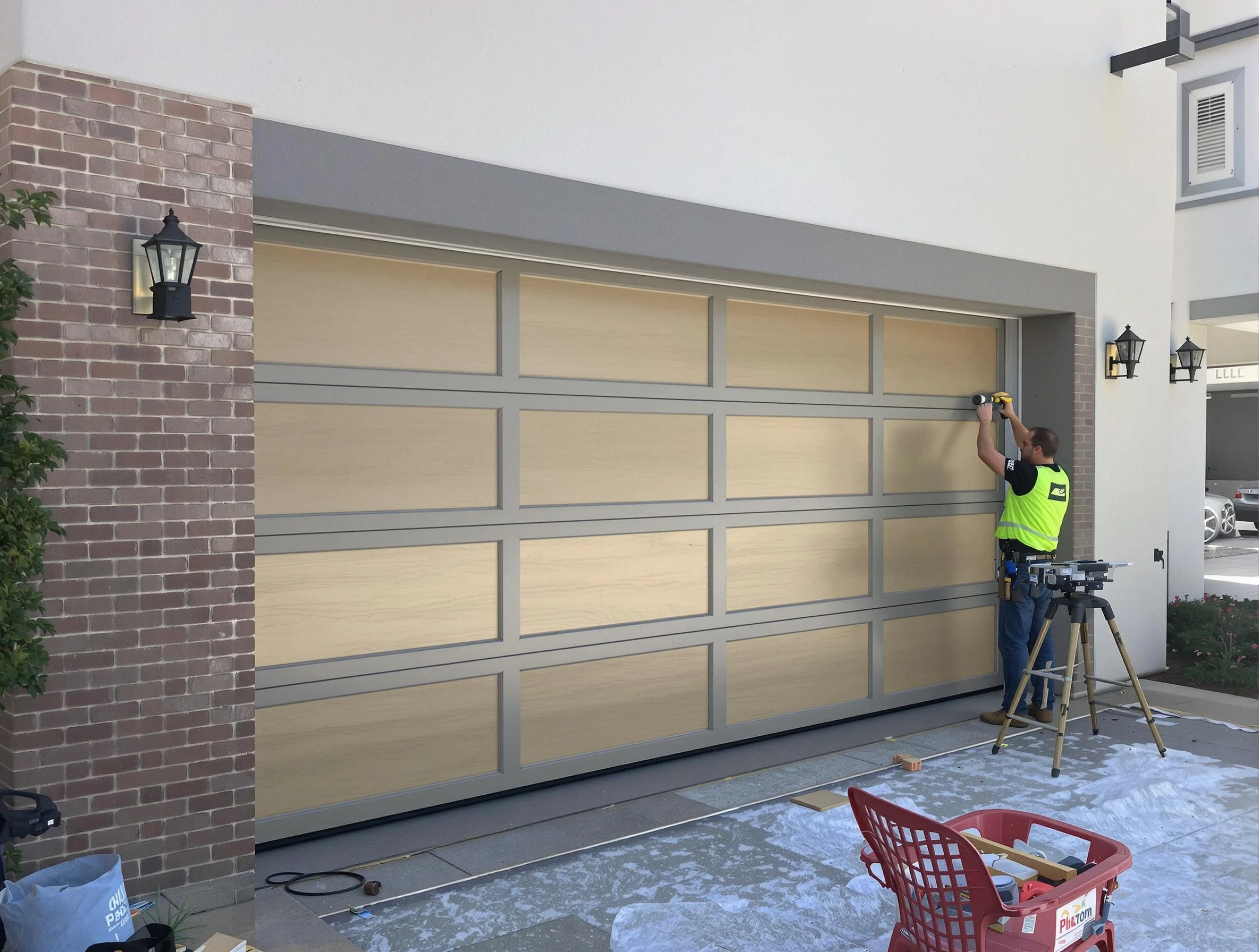 Garage door replacement service by Corrales Garage Door Repair in Corrales