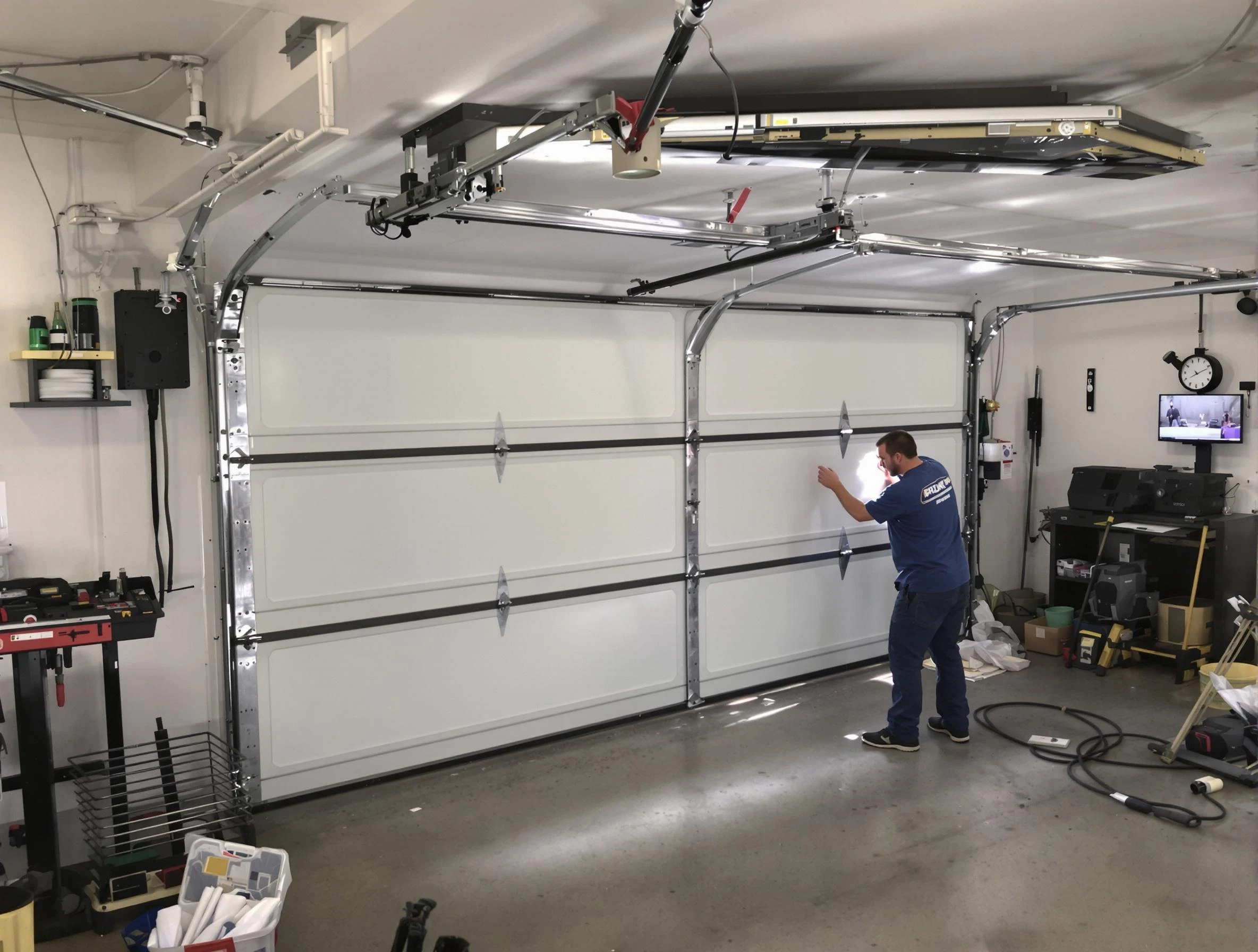 Professional garage door repair service by Corrales Garage Door Repair in Corrales