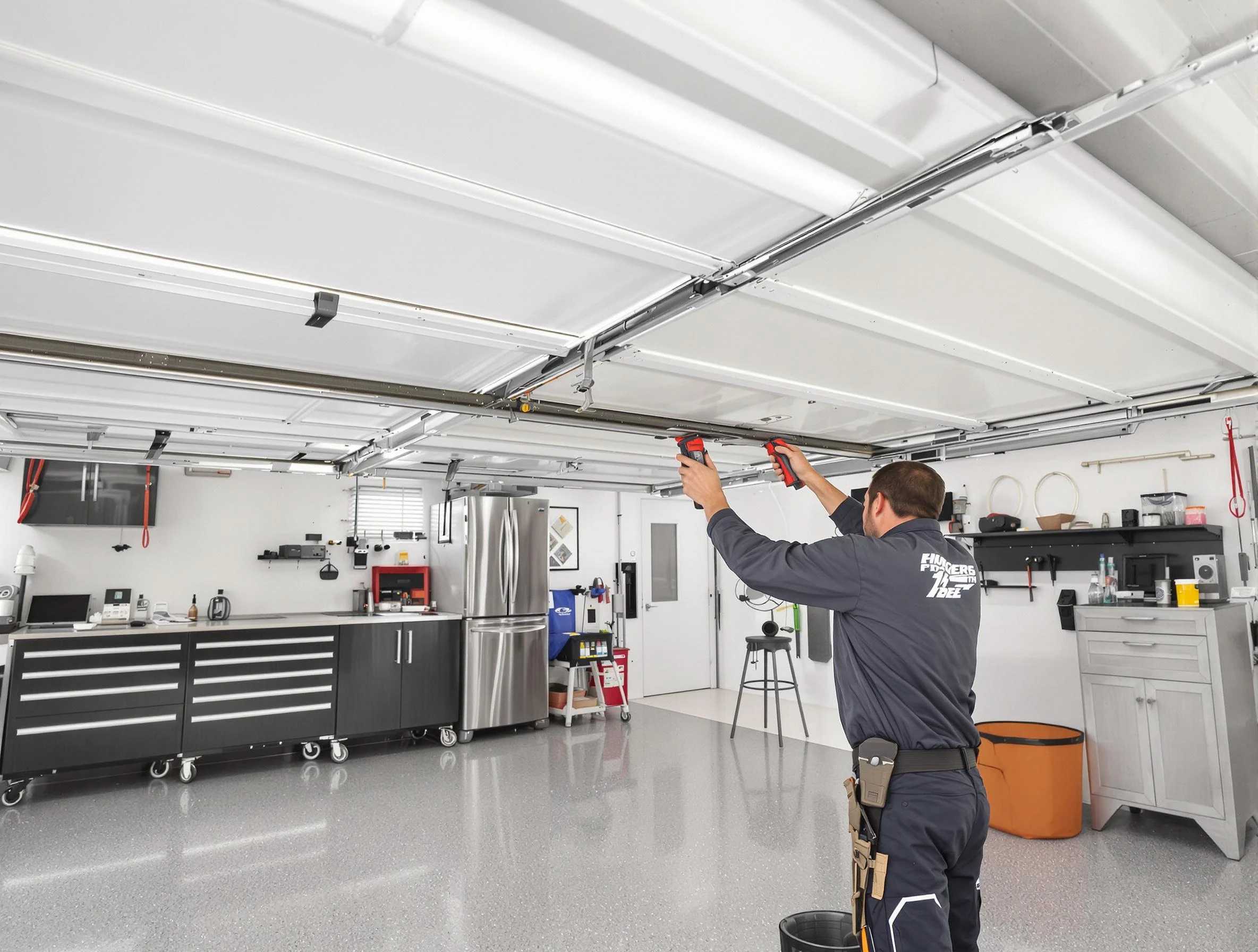 Overhead garage door repair service by Corrales Garage Door Repair in Corrales